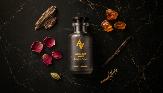 Perfume notes explained Pakistan Alexandria Nights fragrance ingredients guide - Al Jamaal Lifestyle